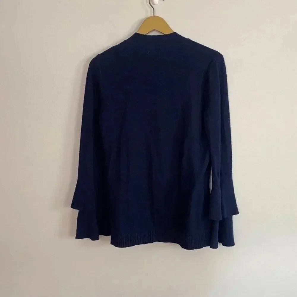 J. Crew Blue Bell Sleeve Cardigan Sweater
